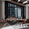 Silla Clara Tapizada de Bontempi. Sillas de comedor de diseño. Sillas y taburetes.