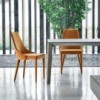 Silla Clara Tapizada de Bontempi. Sillas de comedor de diseño. Sillas y taburetes.