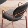 Sillón Dada de Bontempi para comedor. Sillones contemporáneos de diseño italiano.