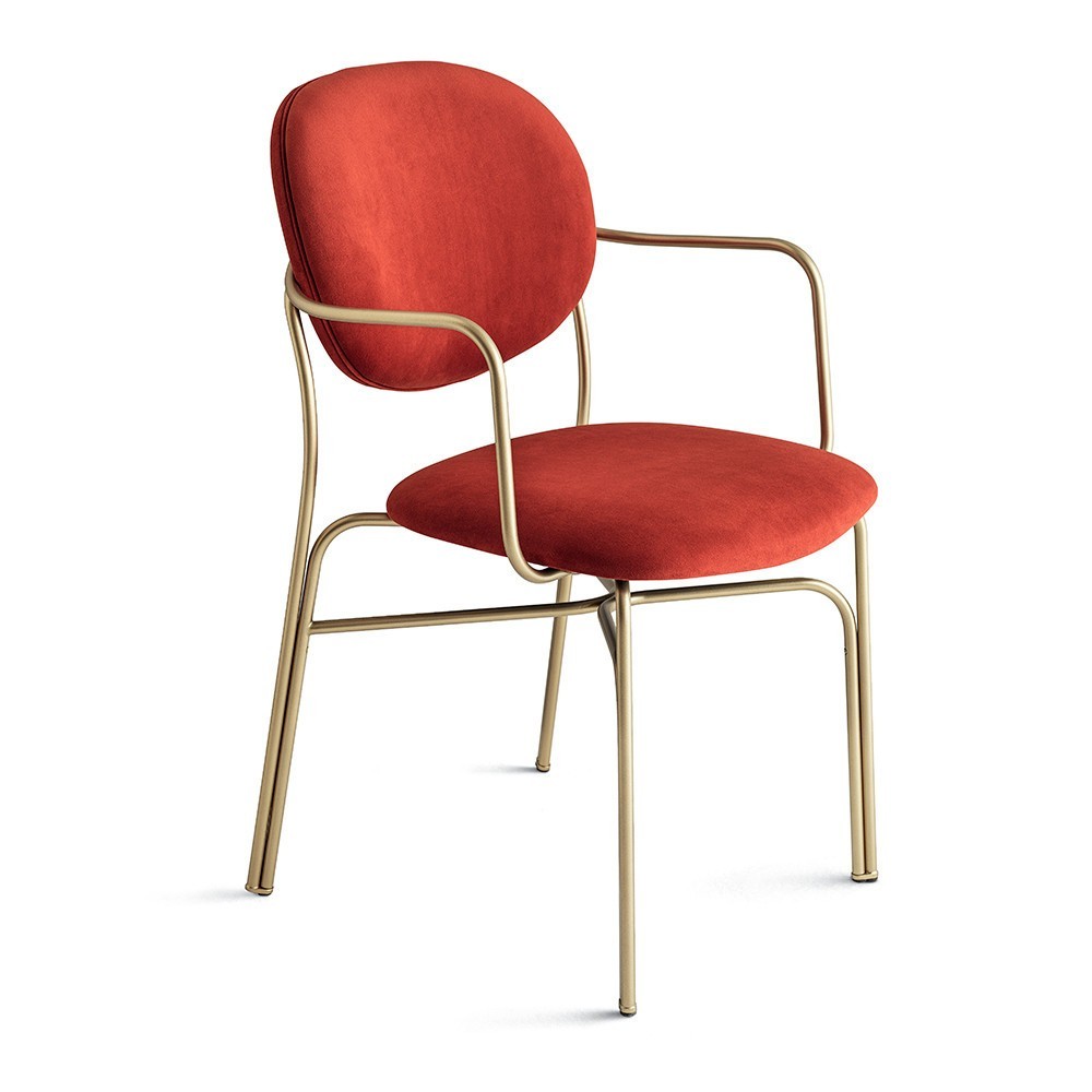 Sillón Dada de Bontempi para comedor. Sillones contemporáneos de diseño italiano.