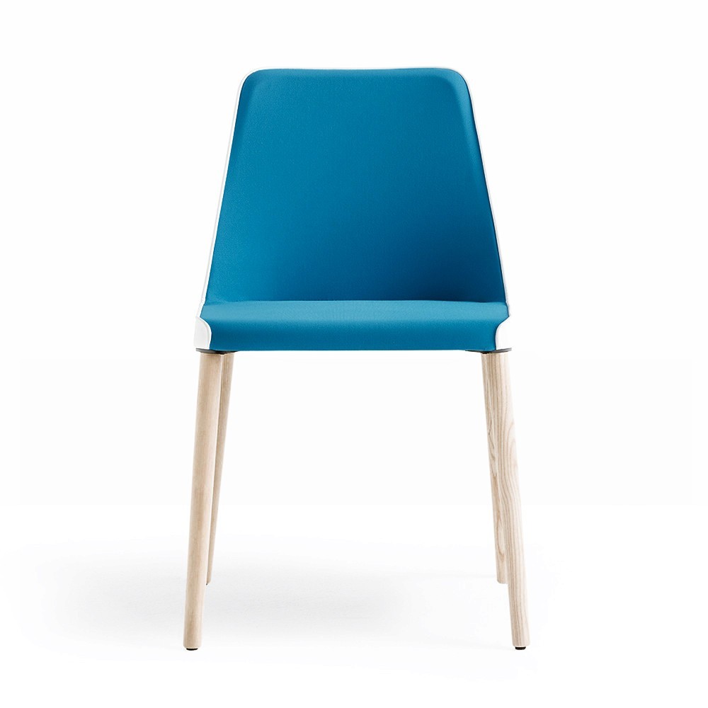Silla Laja 883 de Pedrali. Sillas de diseño. Sillas tapizadas modernas.