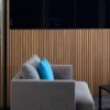 Sillón Steeve tapizado Arper. Muebles modernos para hogar o contract.