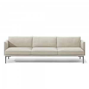 Sofá Steeve tapizado Arper. Diseño moderno para ambientes contract.