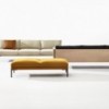 Banco Steeve Arper. Diseño de muebles tapizados para espacios interiores.