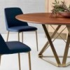 Silla Margot Acero de Bontempi. Sillas para comedor de diseño italiano.