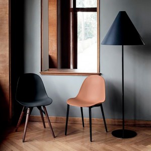 Silla Mood Madera de Bontempi. Sillas para comedor de diseño italiano.