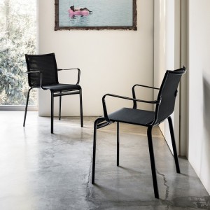 Sillón Net de Bontempi. Sillones para comedor o salón de diseño italiano.