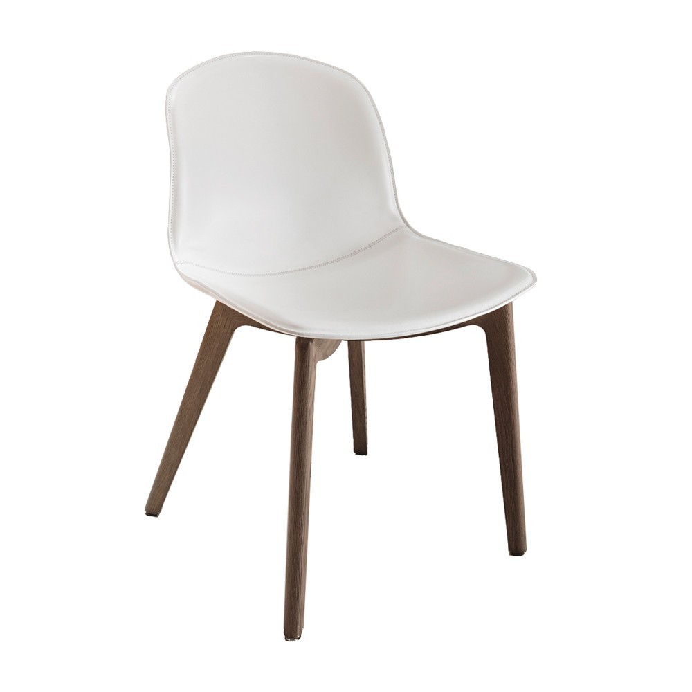 Silla Seventy Madera de Bontempi. Sillas de comedor o salón de diseño italiano.