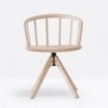 Sillón Nym 2845/2846 de Pedrali. Sillas de diseño. Sillas giratorias de oficina.
