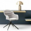 Silla Suri Giratoria de Bontempi. Sillas giratorias de diseño italiano.