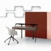 Silla Suri Giratoria de Bontempi. Sillas giratorias de diseño italiano.