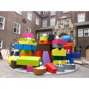 Pouf blando exterior Cilinder Sixinch