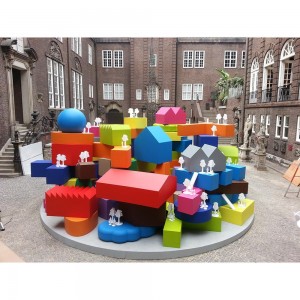 Pouf blando exterior Cilinder Sixinch
