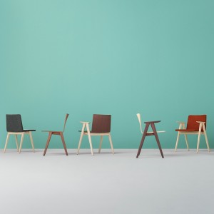 Sillón Osaka 2815 de Pedrali. Sillas de diseño. Sillas de madera modernas.