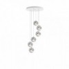 Lámpara suspensión Limbus Chandelier de Lumina. Lámparas modernas de diseño.