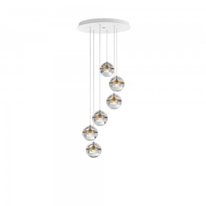 Lámpara suspensión Limbus Chandelier de Lumina. Lámparas modernas de diseño.