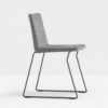 Silla Osaka 5724 de Pedrali. Sillas de diseño. Sillas tapizadas contract.