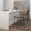 Taburete Kuga de Bontempi. Sillas y taburetes de cocina. Muebles de diseño.