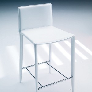 Taburete Linda de Bontempi. Sillas y taburetes de cocina de diseño italiano.