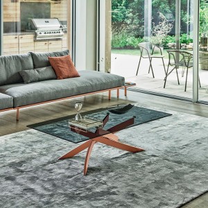 Mesa Auxiliar Artístico de Bontempi. Muebles modernos italianos.