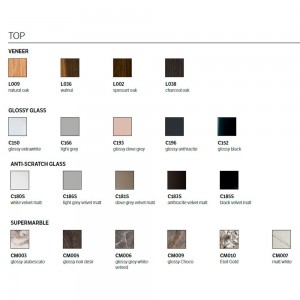 Mesa Auxiliar Millennium de Bontempi. Muebles modernos italianos.