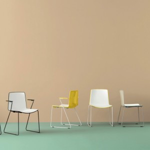 Silla Tweet 894 de Pedrali. Sillas de diseño. Sillas de polipropileno.