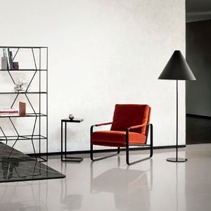 Mesa Auxiliar Tower de Bontempi. Muebles de diseño. Mesas auxiliares modernas.