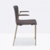 Sillón Tweet 895/2 de Pedrali. Sillas de diseño. Sillas tapizadas modernas.