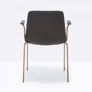 Sillón Tweet 895/2 de Pedrali. Sillas de diseño. Sillas tapizadas modernas.