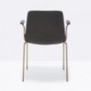 Sillón Tweet 895/2 de Pedrali. Sillas de diseño. Sillas tapizadas modernas.