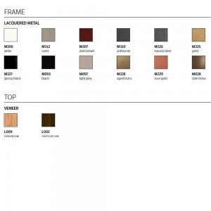 Escritorio Zac de Bontempi. Moderno escritorio con cajones de diseño italiano.