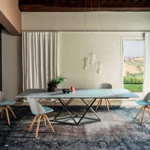 Lámpara Suspensión Blow de Bontempi. Lámparas de techo contemporáneas.