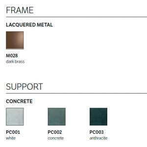 Lámpara de pie Cirlce de Bontempi. Lámparas de pie contemporáneas para salón.