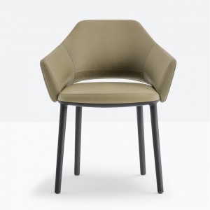 Sillón Vic 645 de Pedrali. Sillas modernas. Sillones tapizados de diseño.