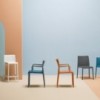 Sillón Volt 676/4-2 de Pedrali. Sillas de diseño. Silla modernas para contract.