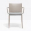 Sillón Volt 676/4-2 de Pedrali. Sillas de diseño. Silla modernas para contract.