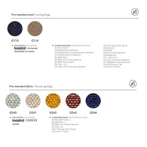 Pouf Wow 327/326 de Pedrali. Poufs de diseño. Pouf modernos de hogar y contract.