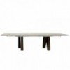 Mesa Butterfly extensible cerámica de Tonin casa. Muebles modernos de hogar.