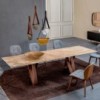Mesa Butterfly extensible cerámica de Tonin casa. Muebles modernos de hogar.