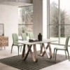 Mesa Butterfly Fija Redondeada de Tonin Casa. Muebles modernos de hogar.