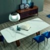 Mesa Butterfly Fija Redondeada de Tonin Casa. Muebles modernos de hogar.