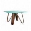 Mesa Butterfly Fija Redondeada de Tonin Casa. Muebles modernos de hogar.