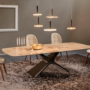 Mesa Calliope XXL de Tonin casa. Muebles modernos de hogar.