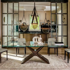 Mesa Calliope XXL de Tonin casa. Muebles modernos de hogar.