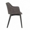 Sillón Agata Madera de Tonin casa. Muebles modernos de hogar.