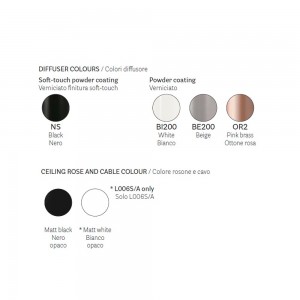 Lámpara suspensión To Be de Pedrali. Lámparas de diseño. Lámparas modernas.