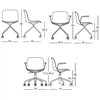 Silla Troy 4Star Polipropileno Magis. Silla de diseño moderno con ruedas.