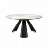 Mesa Eliot Keramik Round de Cattelan Italia. Mesa redonda de diseño moderno.