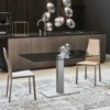Mesa Elvis de Cattelan Italia. Muebles modernos italianos. Mesas de cristal.