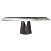 Mesa Giano CrystalArt de Cattelan Italia. Mesa moderna. Mesas de comedor.